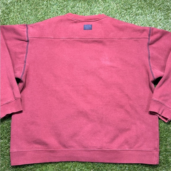 Columbia Sportswear Men’s Crewneck Sweatshirt Size Large Faded Brick Red - Picture 5 of 6